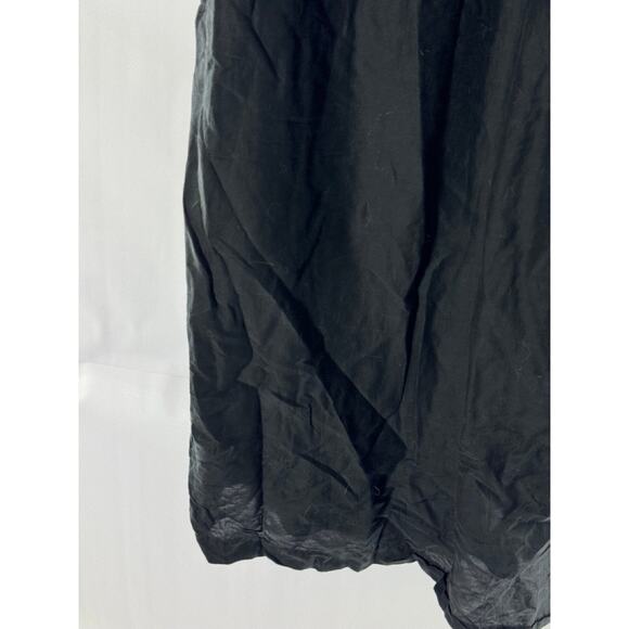 M. PATMOS Women's Black Louise Square-Neck Volume Sleeve Midi Dress SZ XS - Picture 7 of 9